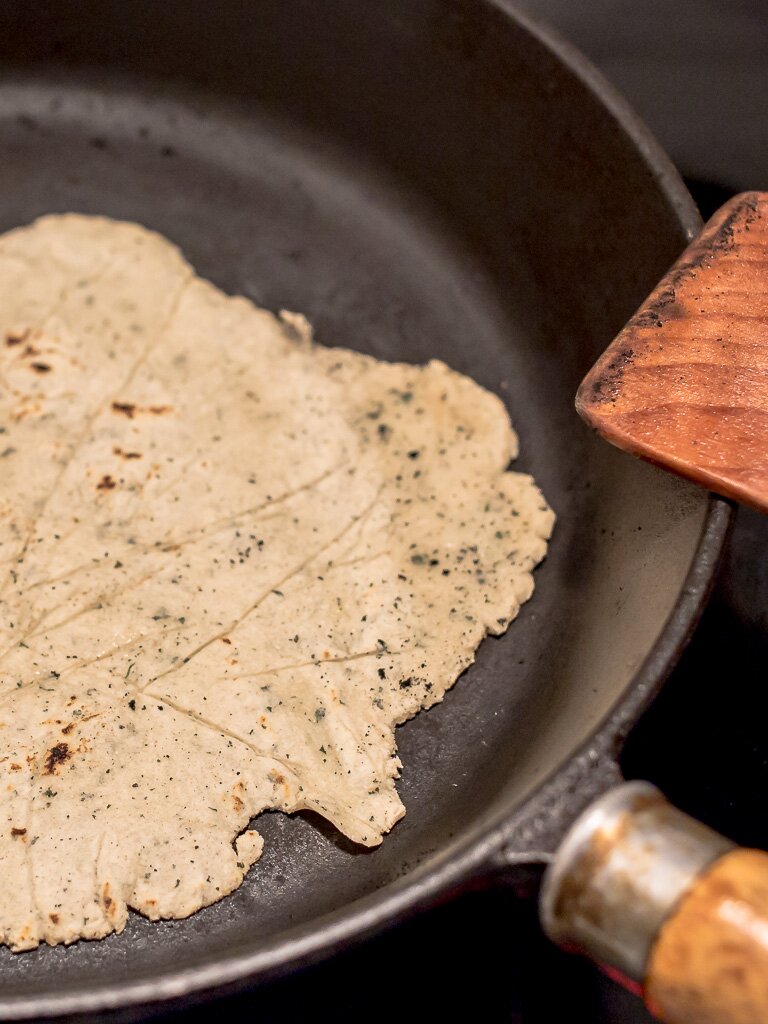 tortilla masa harinasta / Hannan soppa