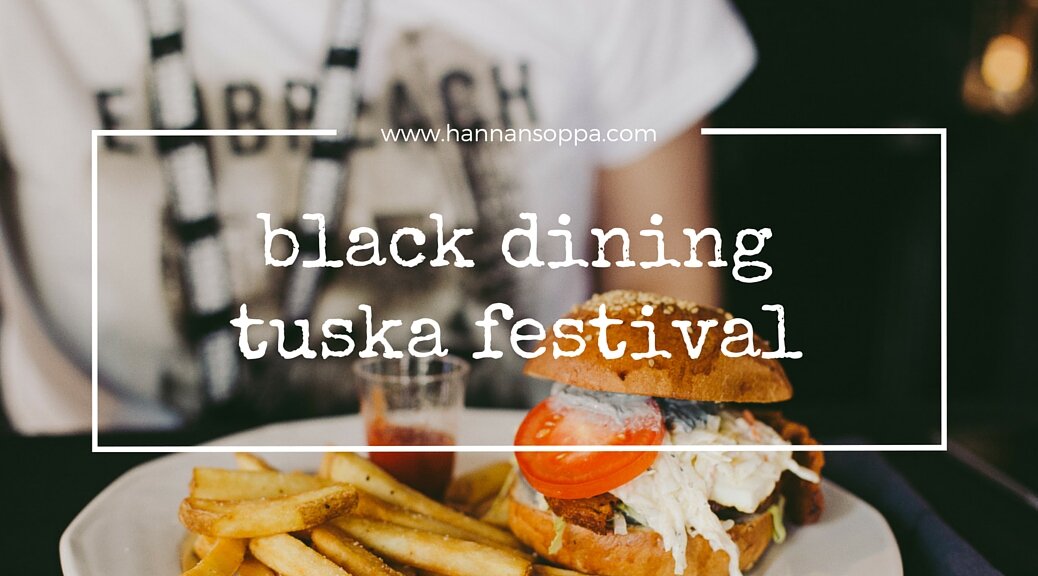 black dining / Hannan soppa