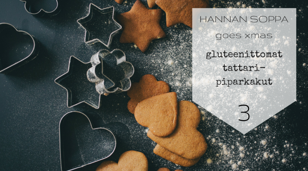 gluteenittomat joulupiparit / Hannan soppa