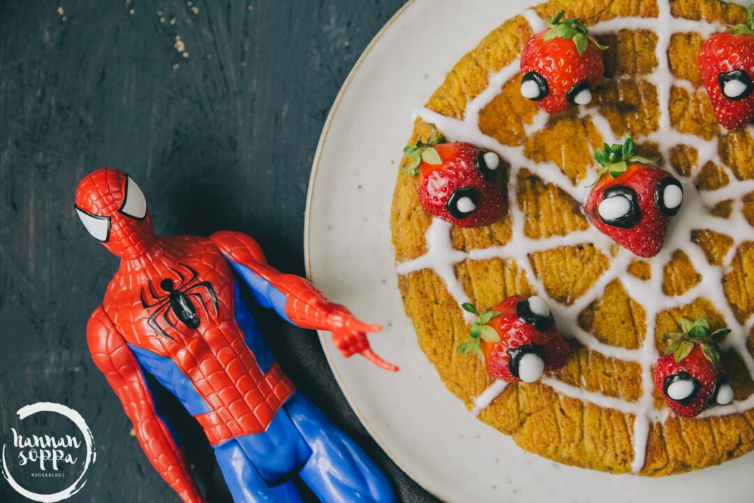 Spiderman kakku / Hannan soppa