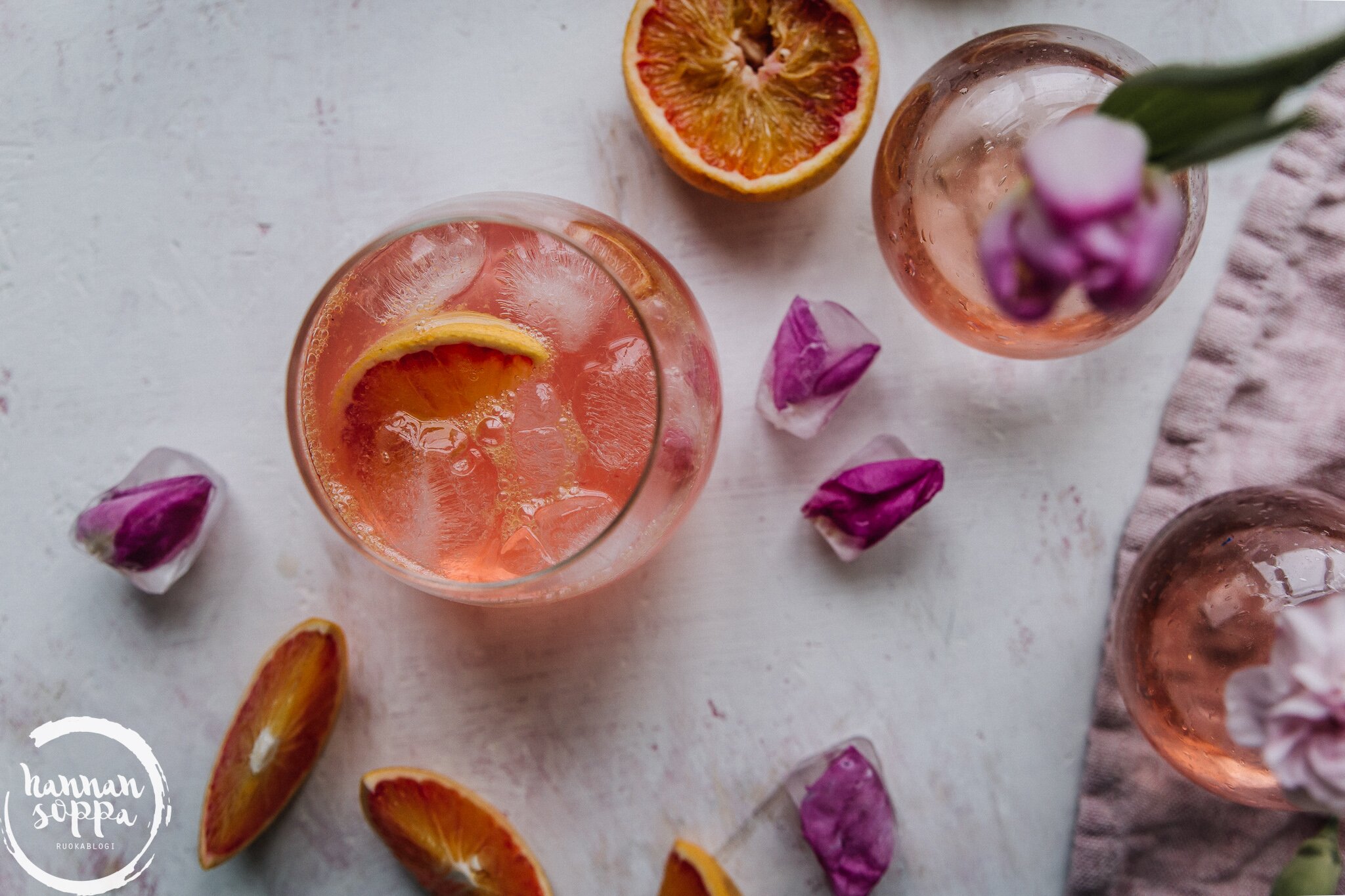 veriappelsiini gin & tonic / Hannan soppa