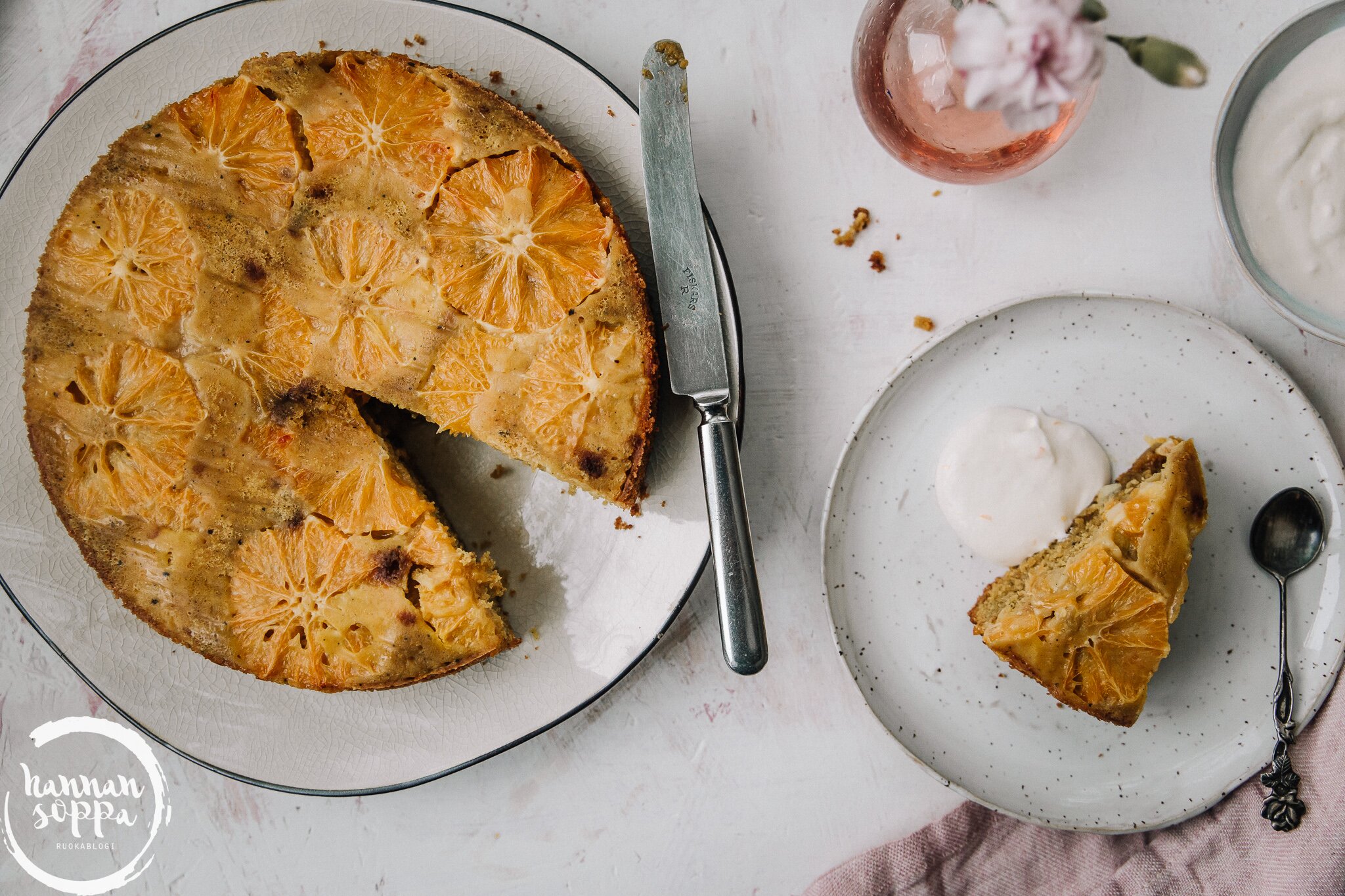 appelsiini-kurkumakakku / Hannan soppa