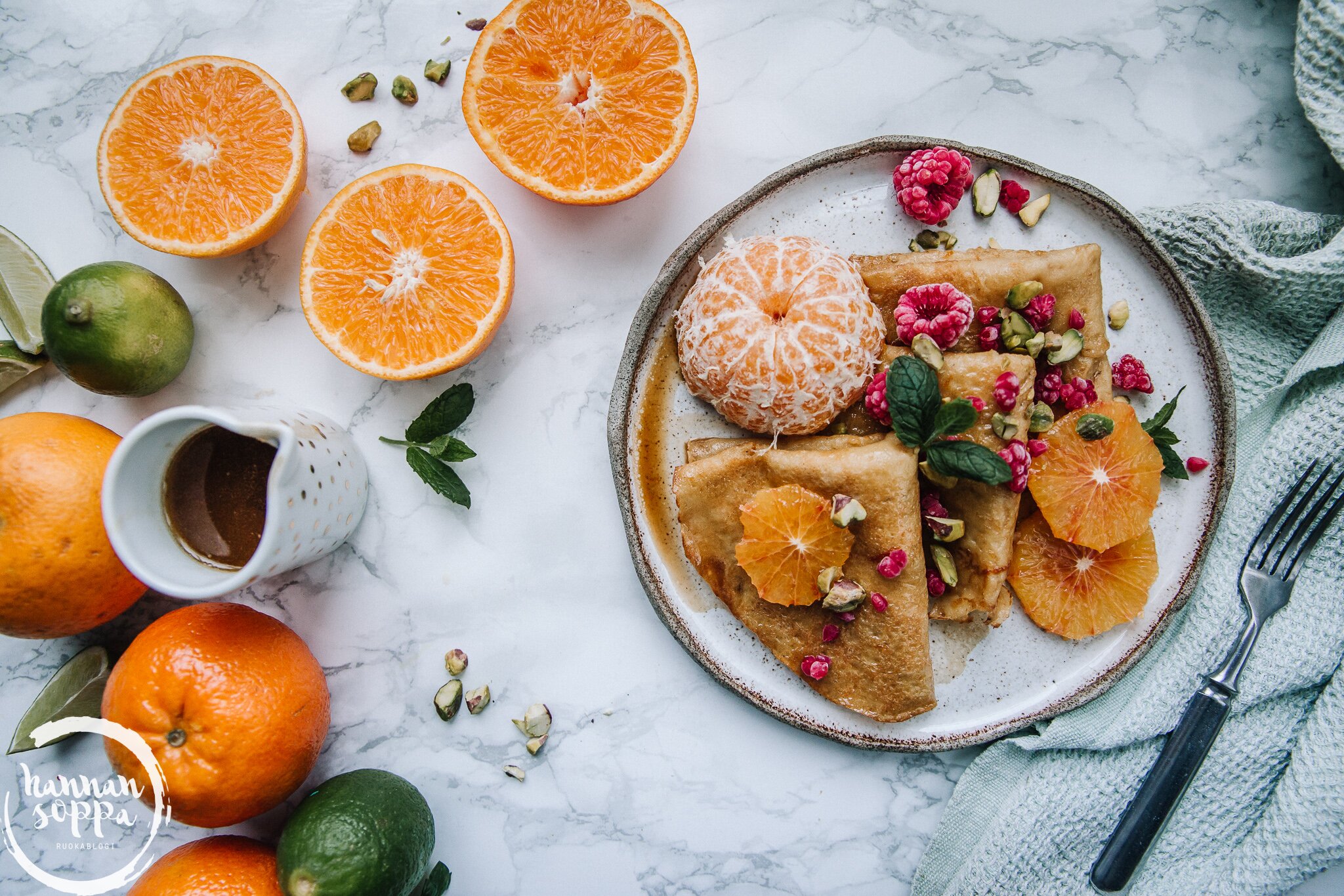 crepes suzette / Hannan soppa