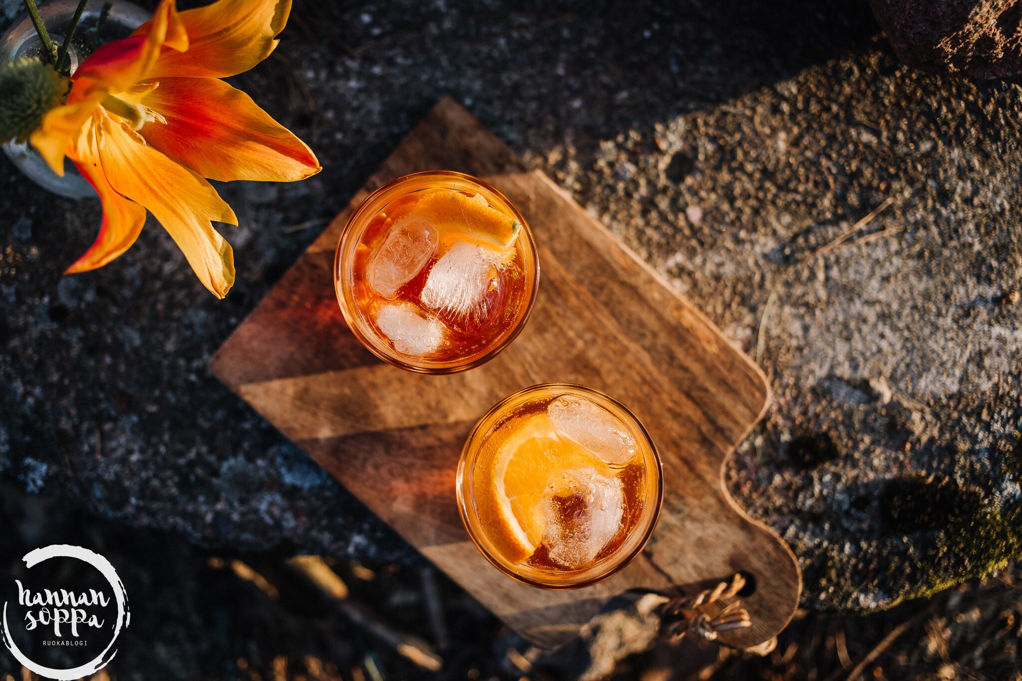 aperol spritz / Hannan soppa