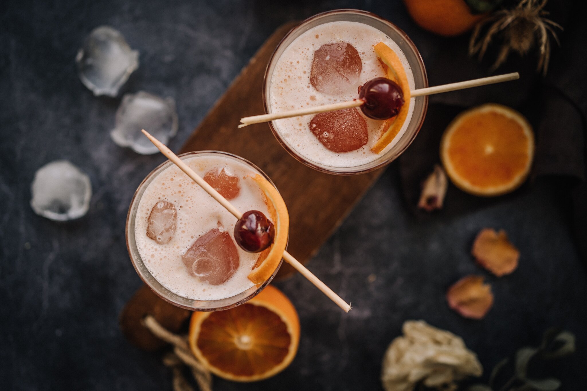 veriappelsiini-bourbon sour / Hannan soppa