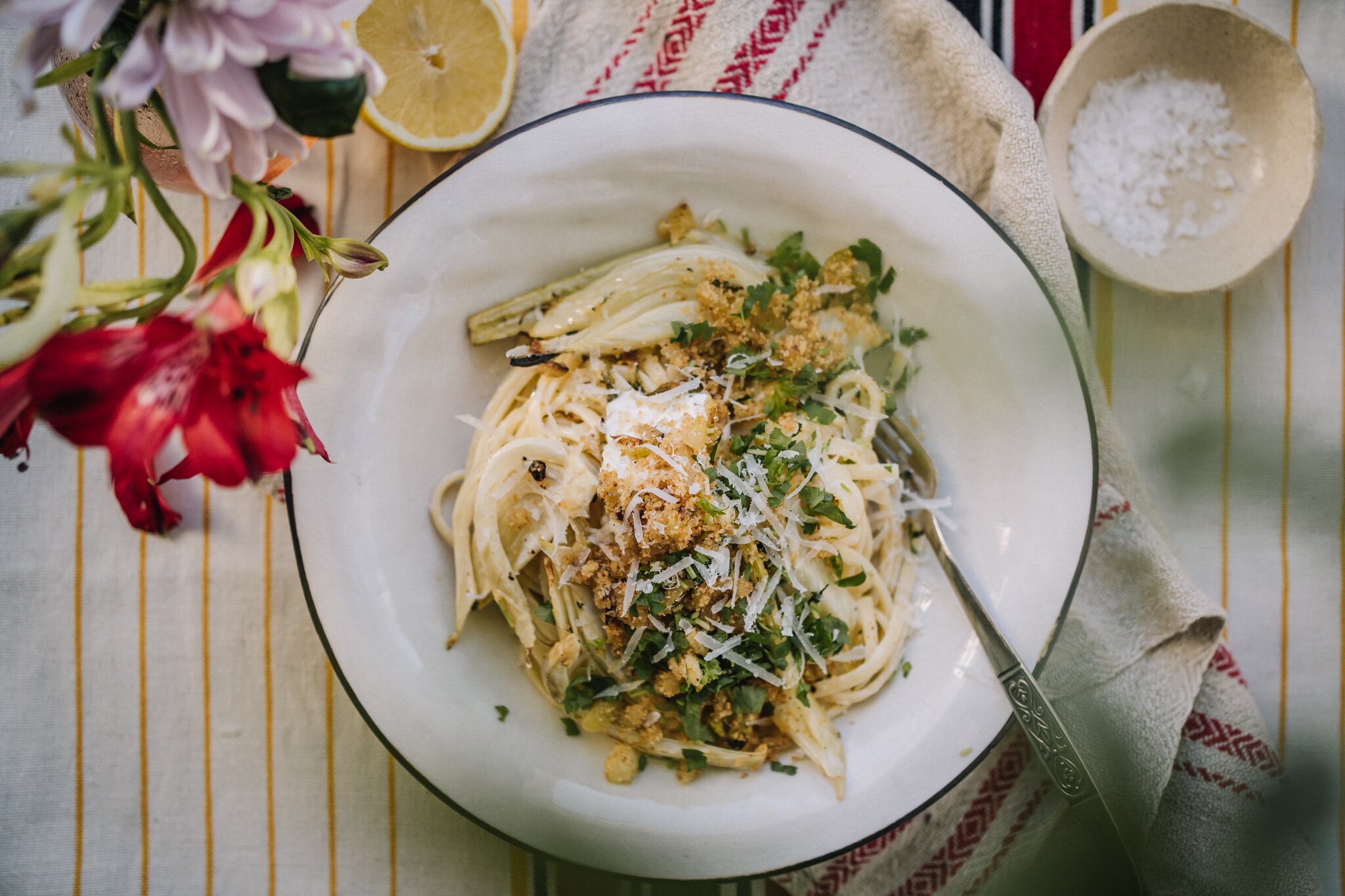 fenkoli-mascarponepasta / Hannan soppa